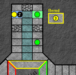 Schlagmoeglichkeit einer Blockade