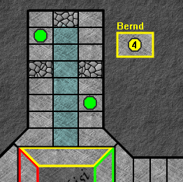 Schlagmoeglichkeit einer Blockade