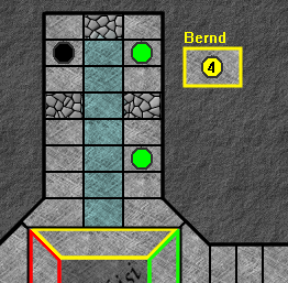 Schlagmoeglichkeit einer Blockade